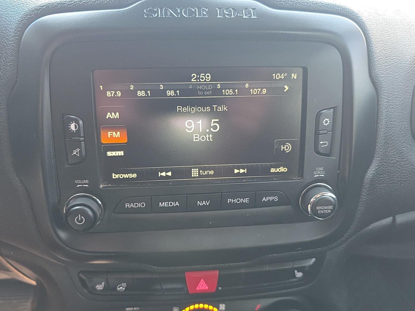 2017 Jeep Renegade Altitude