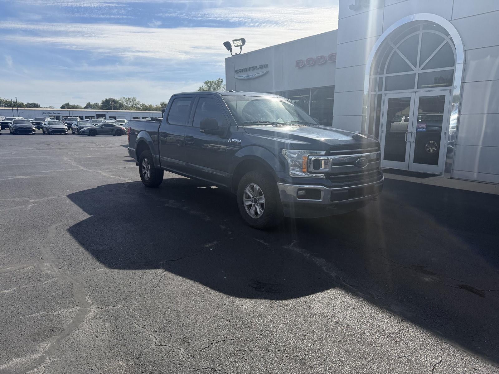 Used 2018 Ford F-150 XLT with VIN 1FTEW1EG5JFD55180 for sale in Chanute, KS